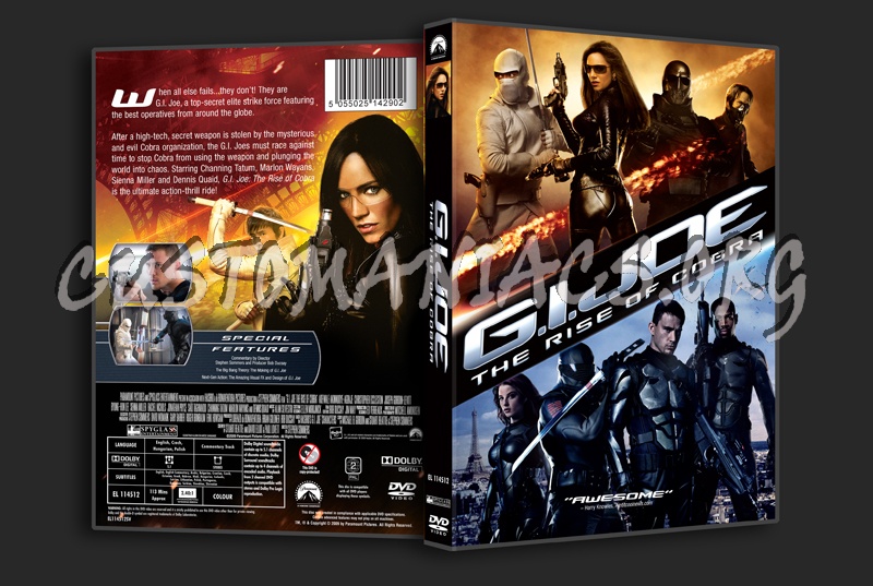 G.I. Joe: The Rise of Cobra dvd cover