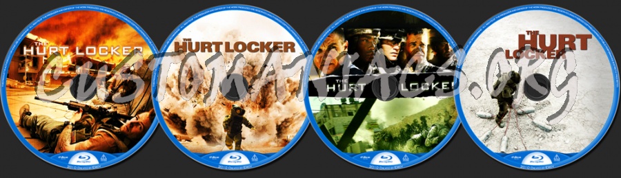 The Hurt Locker blu-ray label