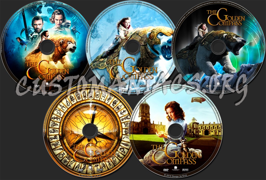 The Golden Compass dvd label