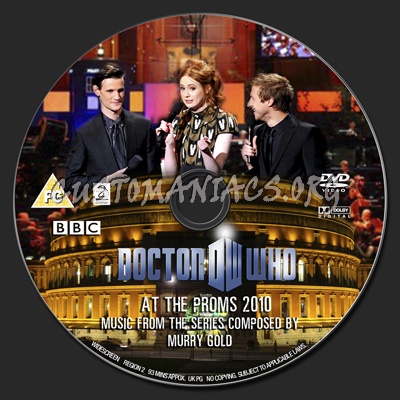 Doctor Who at the Proms (2010) dvd label