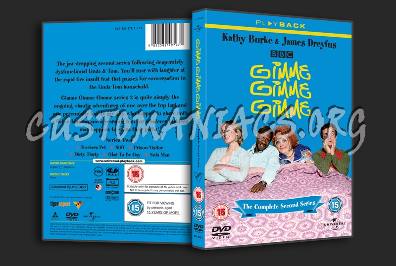 Gimme Gimme Gimme Season 2 dvd cover