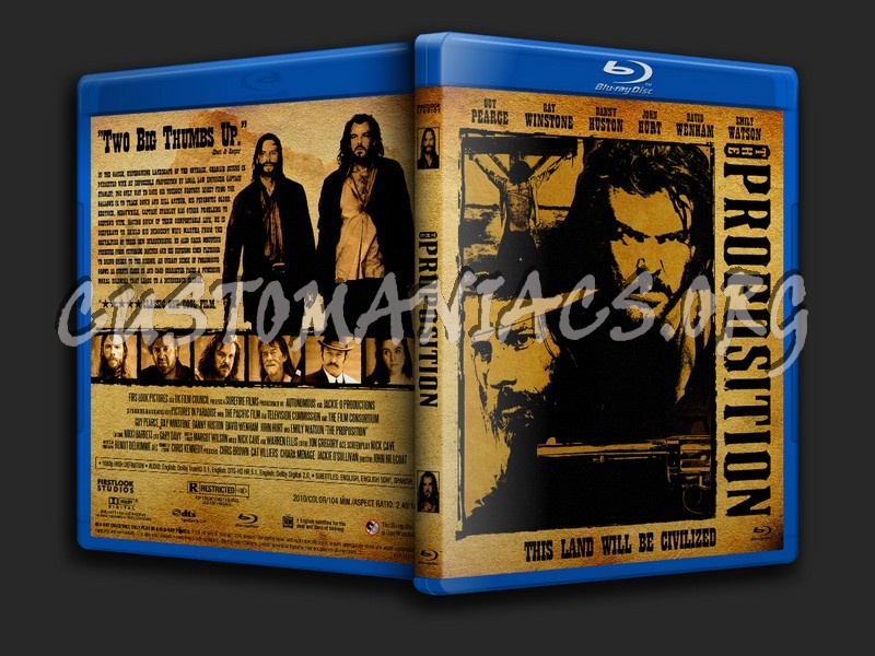 The Proposition blu-ray cover