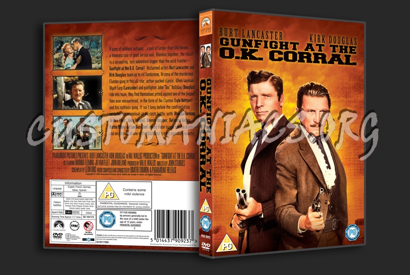 Gunfight at the OK Corral dvd cover