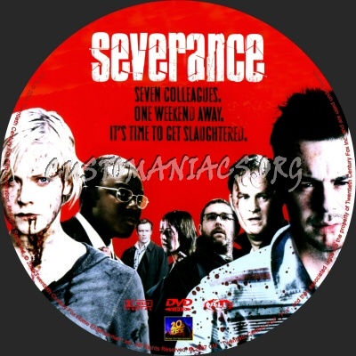 Severance dvd label