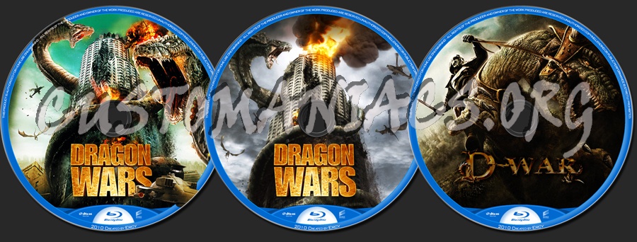 Dragon Wars blu-ray label