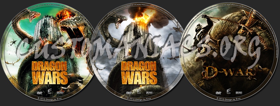 Dragon Wars dvd label