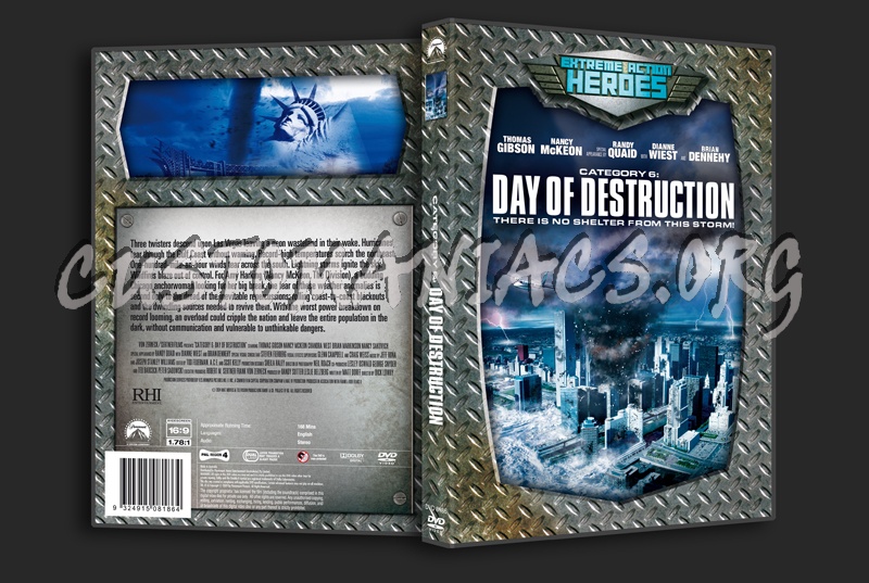 Category 6: Day of Destruction dvd cover