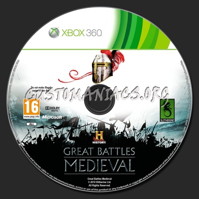 Great Battles Medieval dvd label