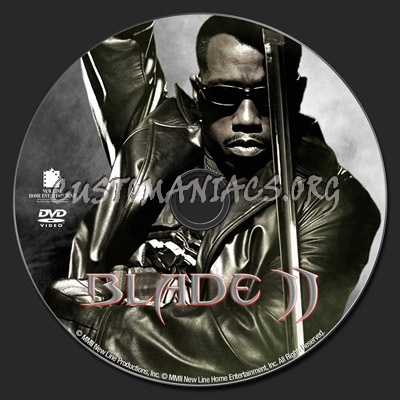 Blade 2 dvd label