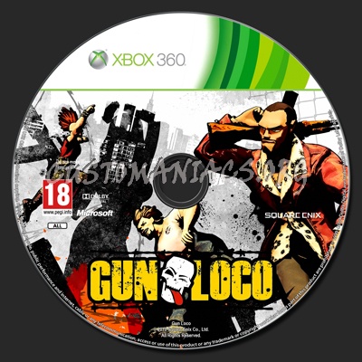 Gun Loco dvd label