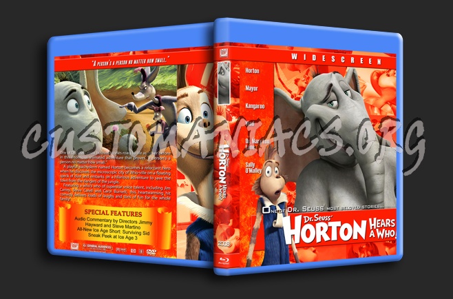 Horton Hears A Who blu-ray cover