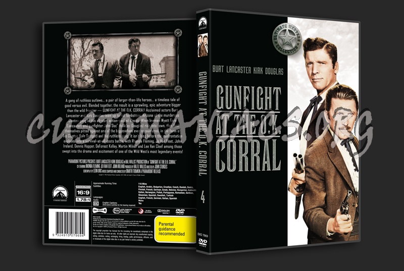 Gunfight at the OK Corral dvd cover