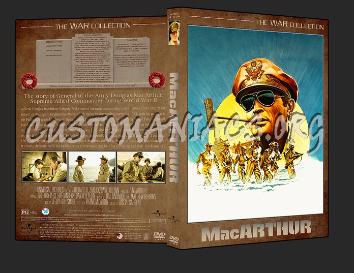 War Collection Macarthur dvd cover