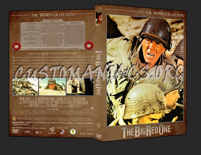 War Collection The Big Red One dvd cover