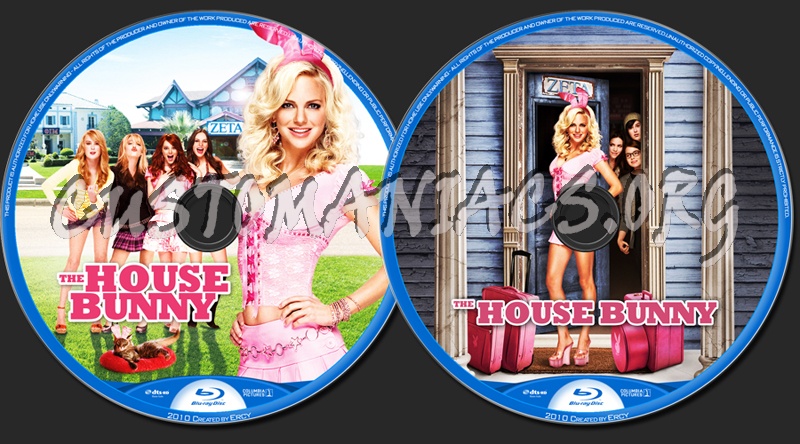 The House Bunny blu-ray label