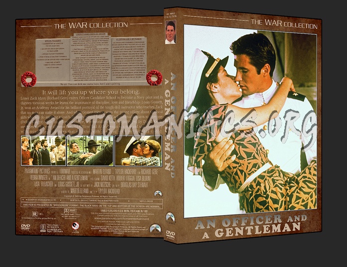 War Collection An Officer and a Gentleman dvd cover