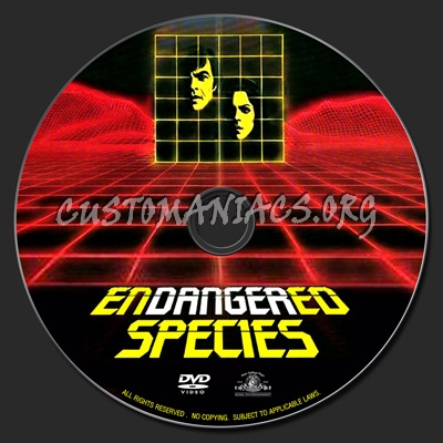 Endangered Species dvd label