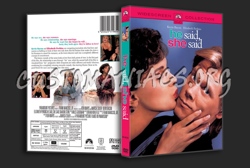 He Said, She Said dvd cover