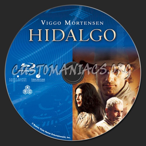 Hidalgo blu-ray label