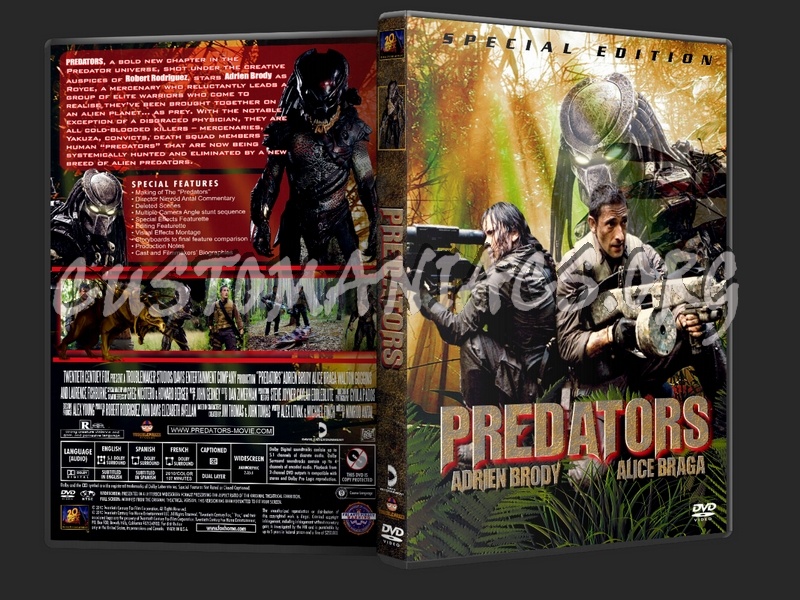 Predators dvd cover