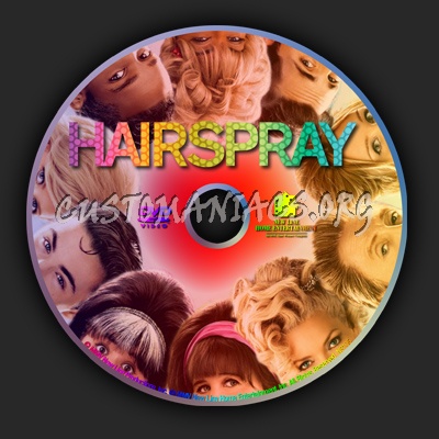 Hairspray dvd label