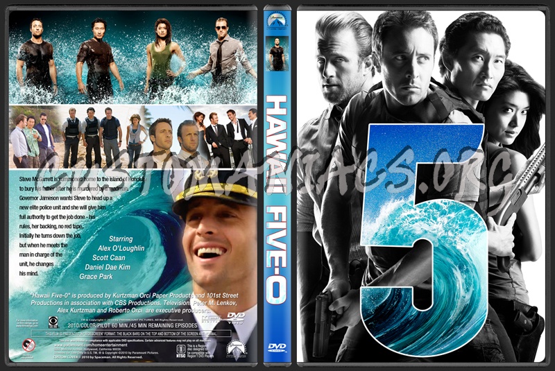 Hawaii Five-O (2010) dvd cover