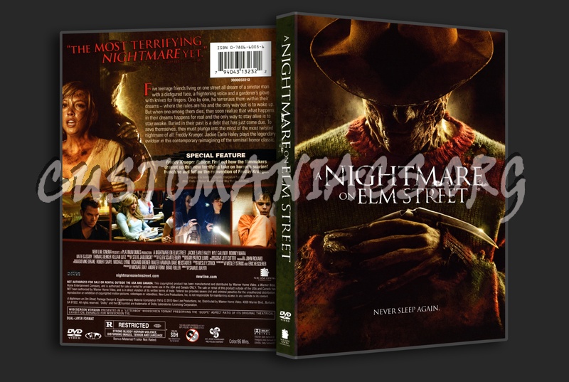 A Nightmare on Elm Street dvd cover