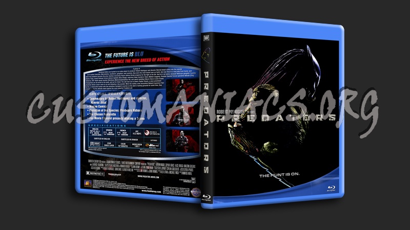 Predators blu-ray cover - DVD Covers & Labels by Customaniacs, id ...