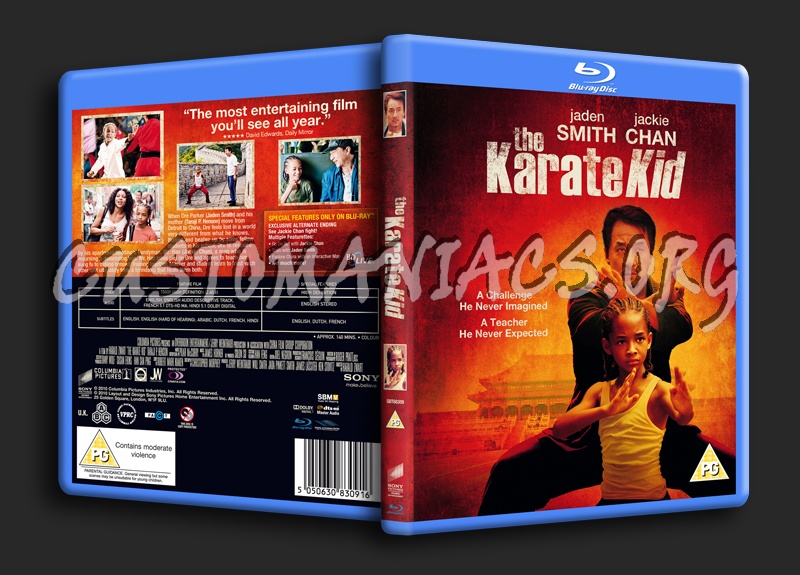 The Karate Kid (2010) blu-ray cover