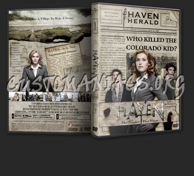 Haven Season 1 dvd cover