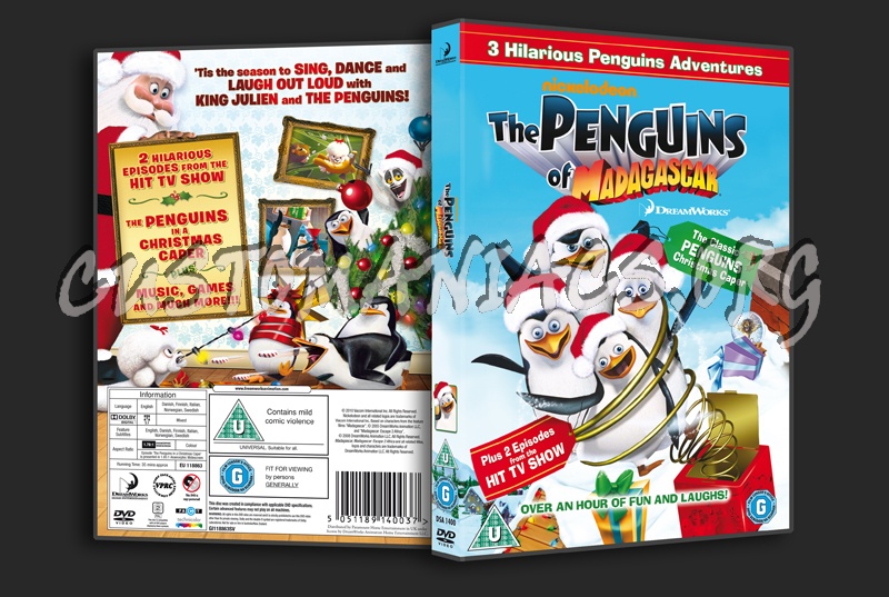 The Penguins of Madagascar dvd cover