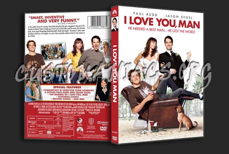 I Love You, Man dvd cover