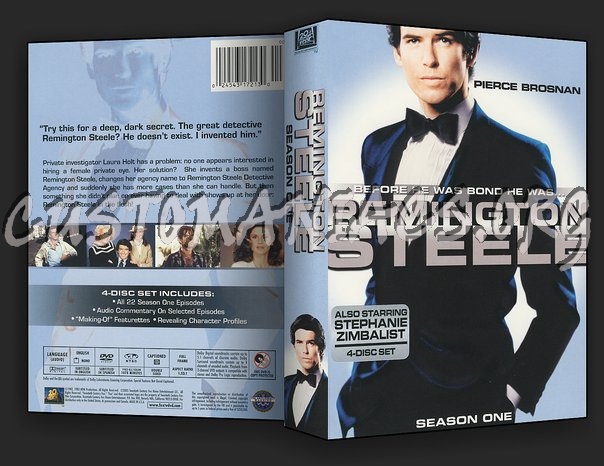 Remington Steele Season 1 dvd cover