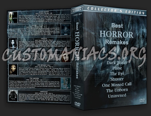 Best Horror Remake Collection dvd cover