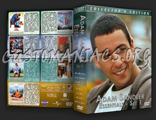 Adam Sandler Essentials - Set 1 dvd cover