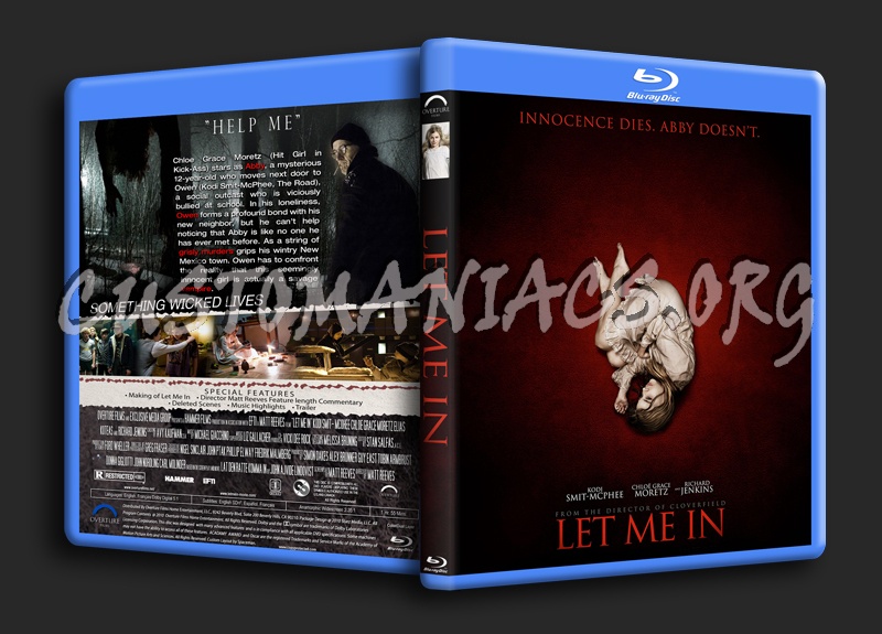 Let Me In blu-ray cover