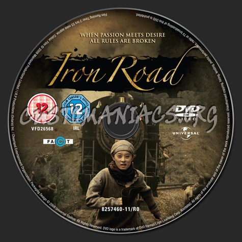 Iron Road dvd label