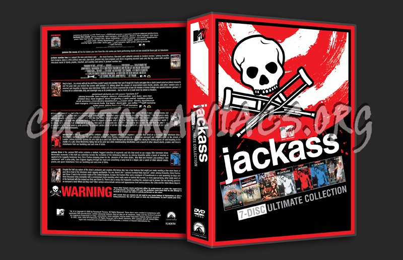 Jackass Ultimate Collection dvd cover