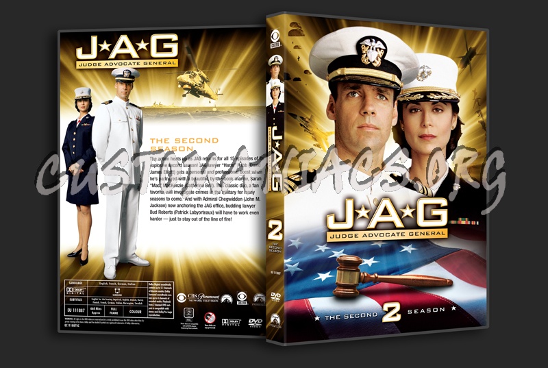 JAG Season 2 dvd cover