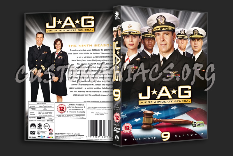 JAG - Season 9 dvd cover