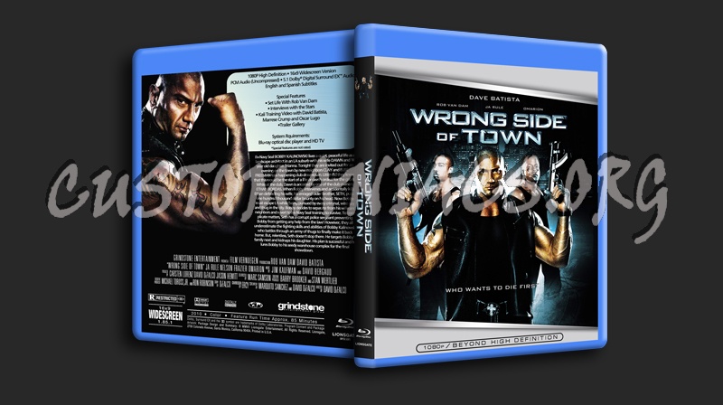 Wrong Side Of Town blu-ray cover