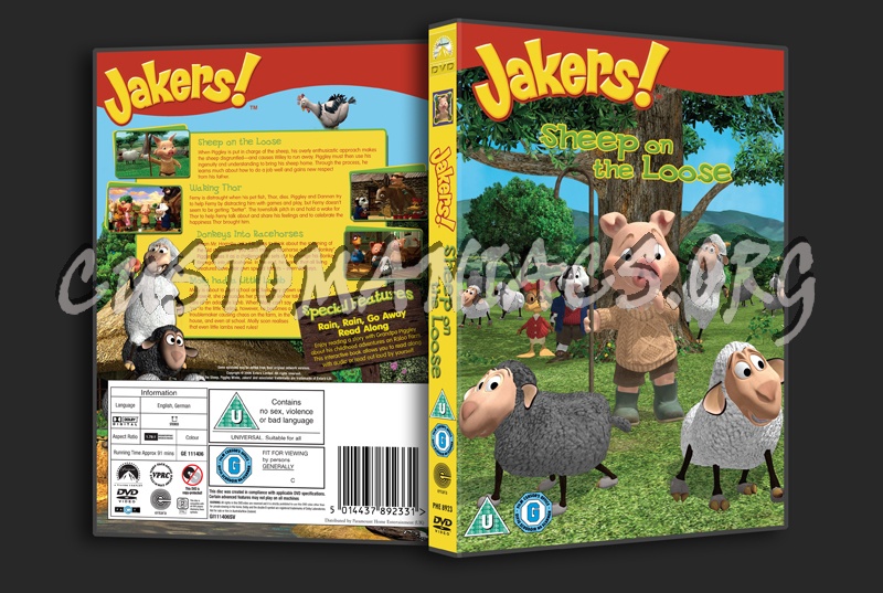 Jakers! Sheep on the Loose dvd cover