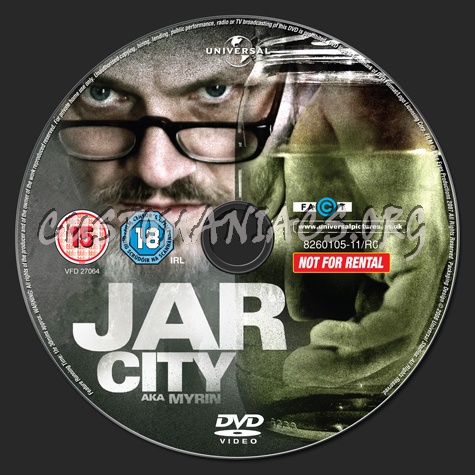 Jar City dvd label