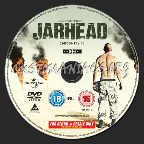 Jarhead dvd label