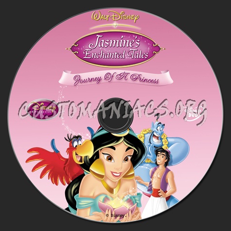 Jasmine's Enchanted Tales dvd label