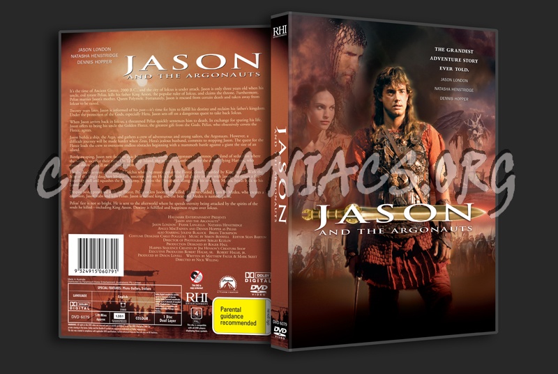 Jason and the Argonauts dvd cover