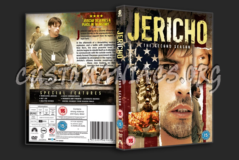 Jericho Season 2 dvd cover