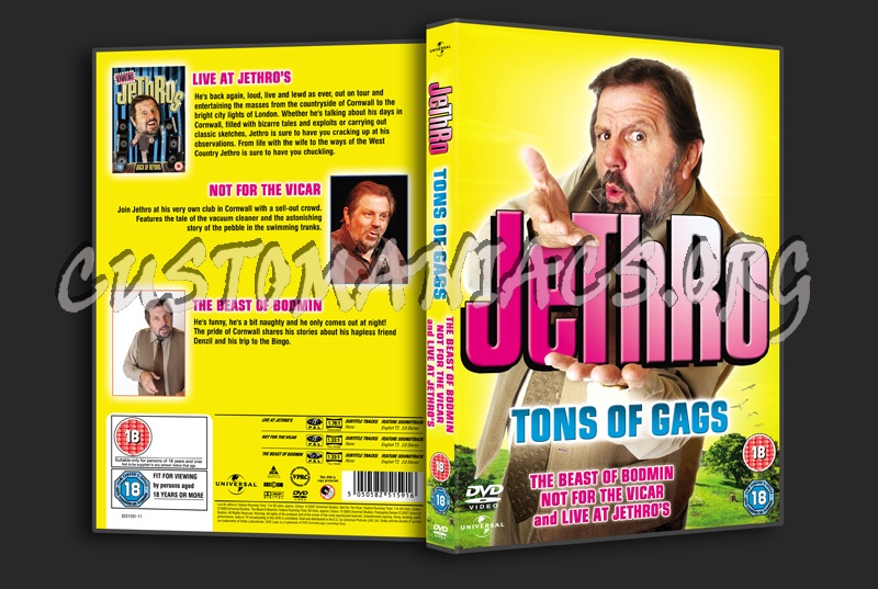 Jethro: Tons of Gags dvd cover