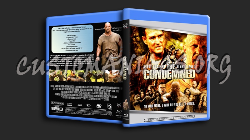 The Condemned blu-ray cover