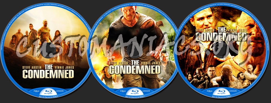 The Condemned blu-ray label